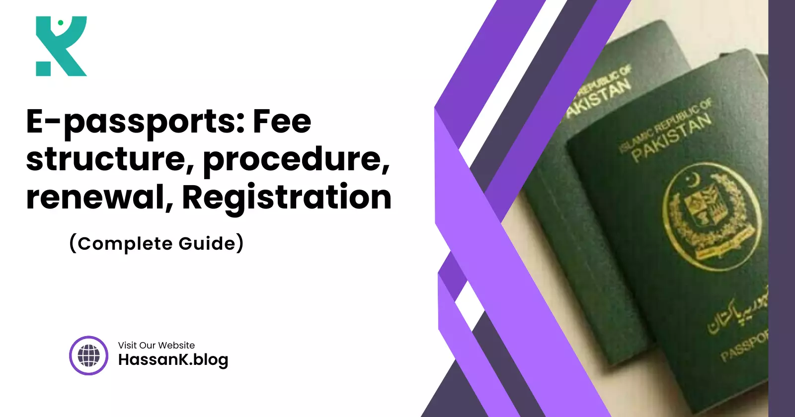 E-passports Fee structure, procedure, renewal, Registration