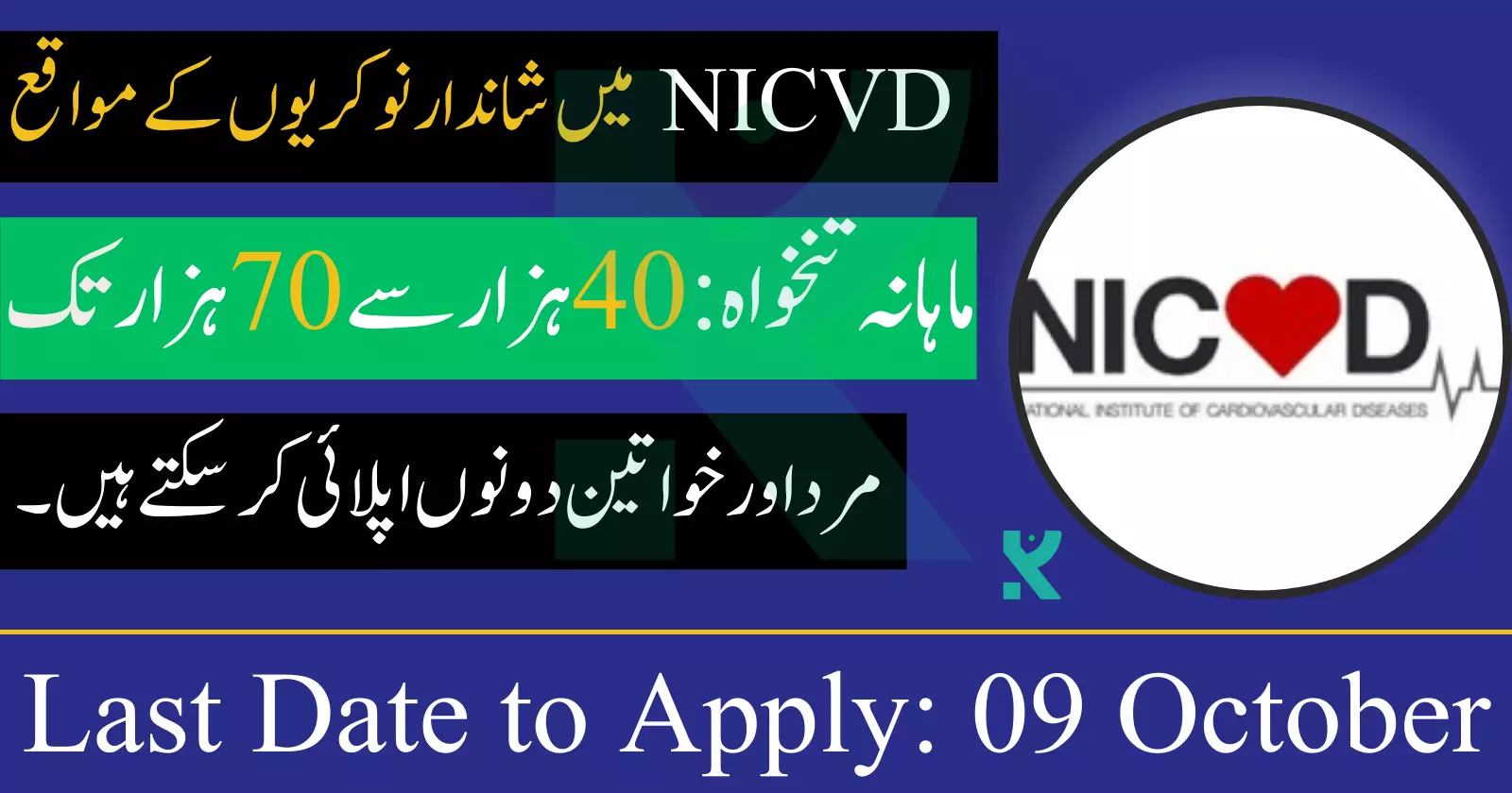 NICVD Jobs 2023 Online Apply